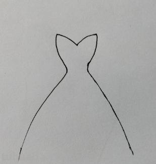 彩铅画白色蕾丝裙怎么画 漂亮简单的裙子怎么画？