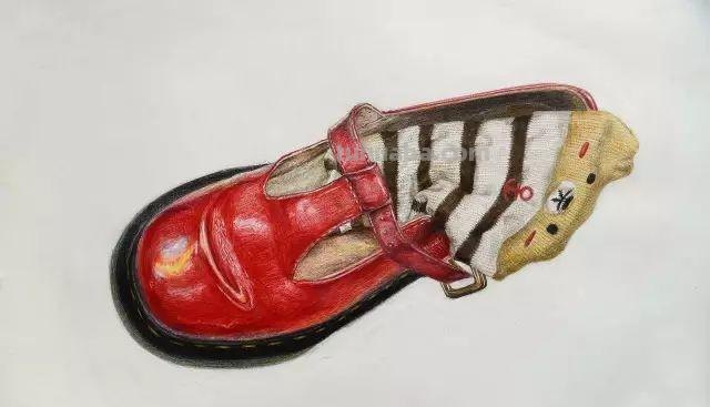 鲁美附中2021精微素描作品大汇总
