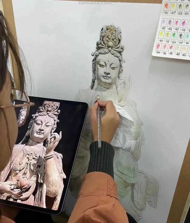 鲁美附中2021精微素描作品大汇总