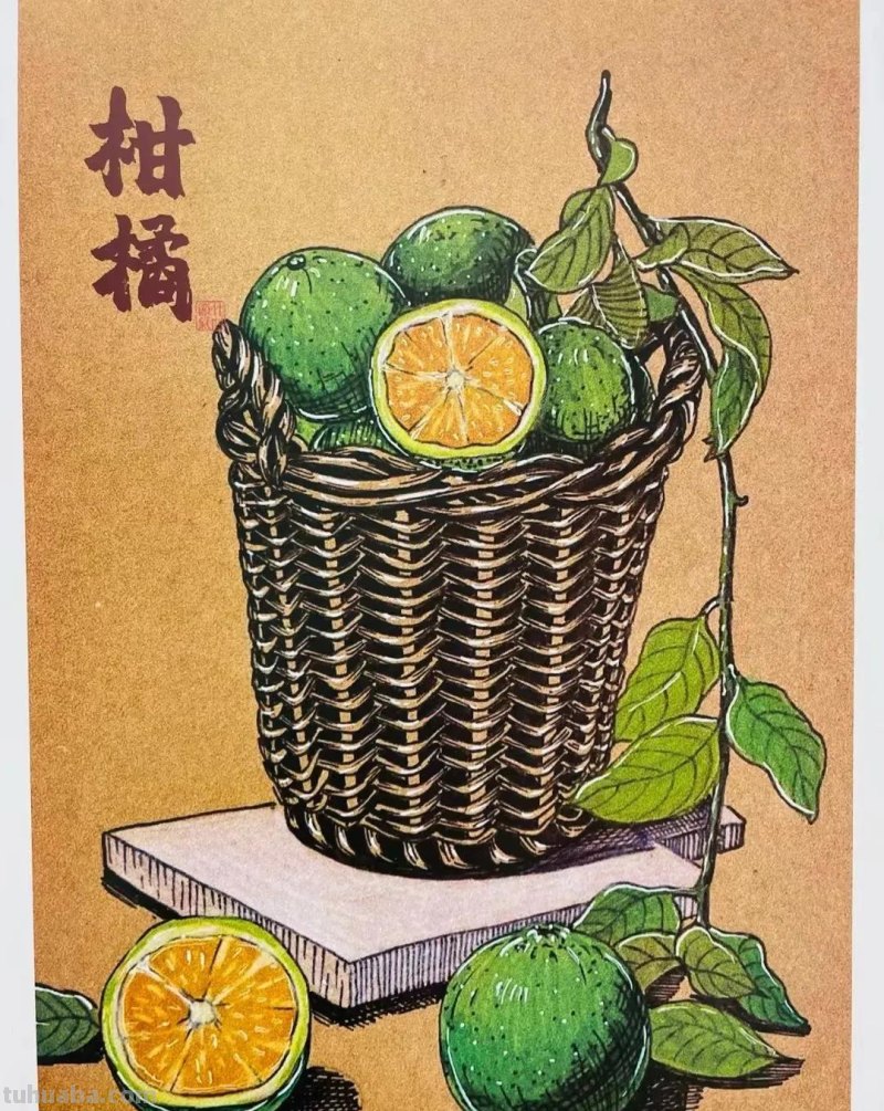 20张儿童美术范画，美到没有朋友呦！动漫、照片写生，张张精美！