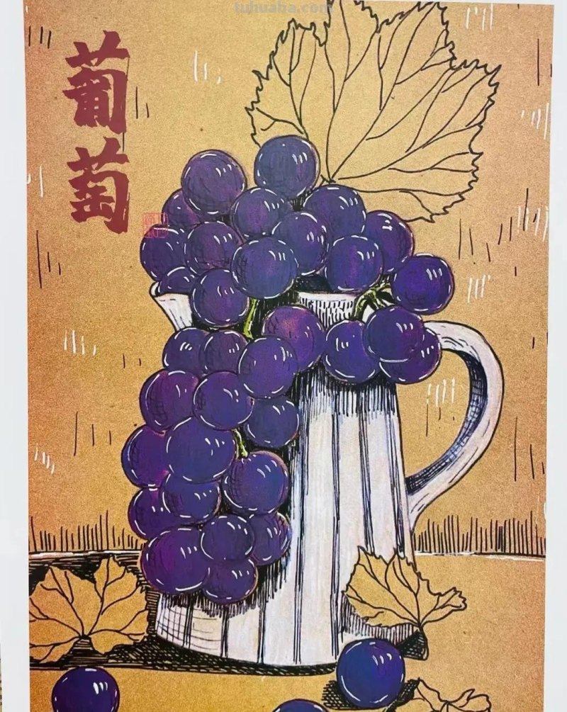 20张儿童美术范画，美到没有朋友呦！动漫、照片写生，张张精美！