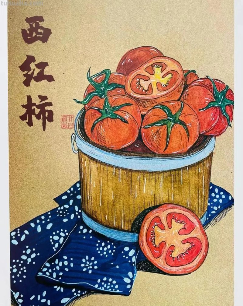 20张儿童美术范画，美到没有朋友呦！动漫、照片写生，张张精美！
