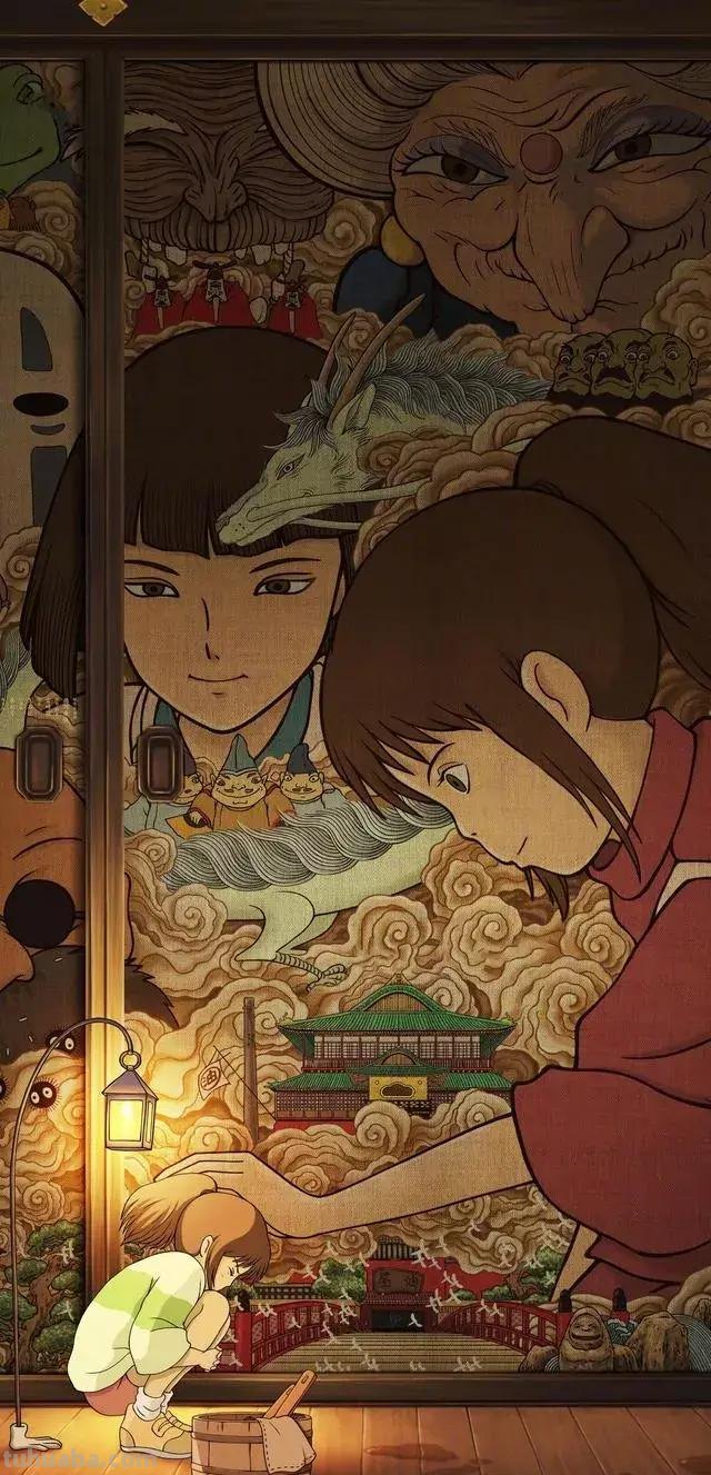 清新、唯美、治愈的宫崎骏动漫壁纸分享啦！