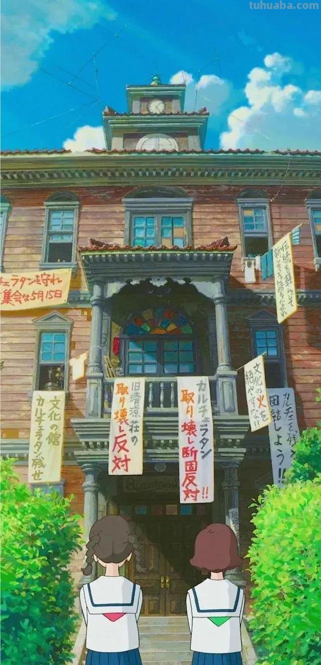 清新、唯美、治愈的宫崎骏动漫壁纸分享啦！