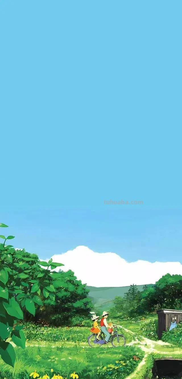 清新、唯美、治愈的宫崎骏动漫壁纸分享啦！