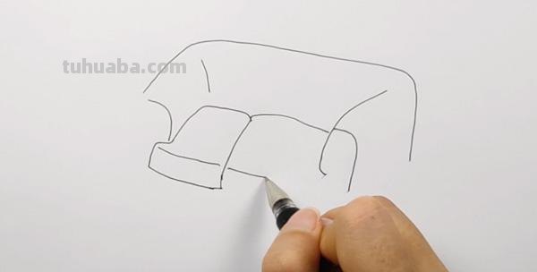 家具怎么画简笔画图片 如何画漂亮的沙发？