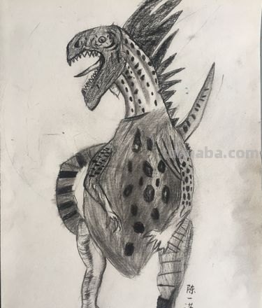 k恐龙速写 恐龙画画？