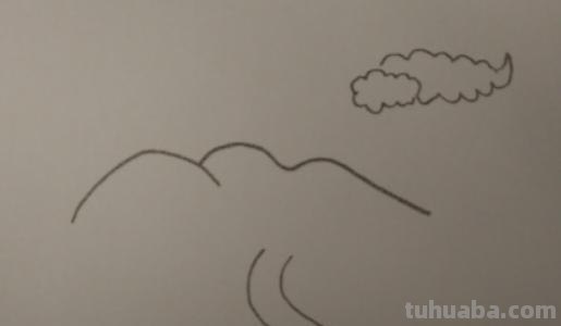 田野怎么画简笔画图片 一分钟简笔画—跟我一起画乡间小道？