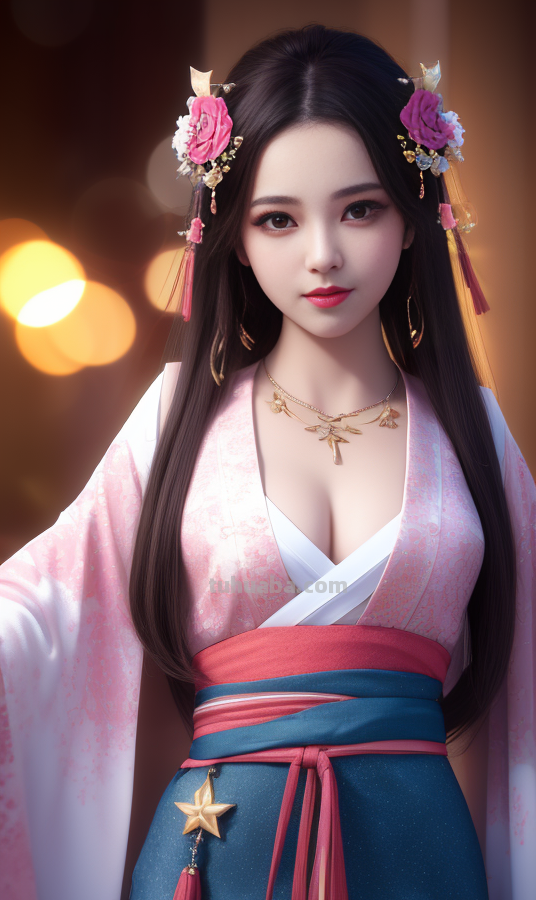 人工智能绘画：中国汉服的独特服装风格，令人惊叹的艺术作品