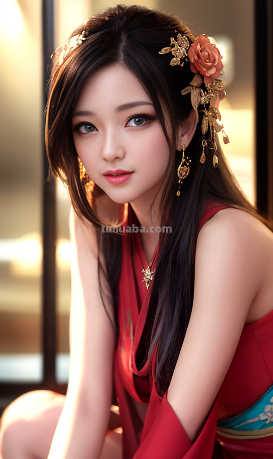 人工智能绘画：中国汉服的独特服装风格，令人惊叹的艺术作品
