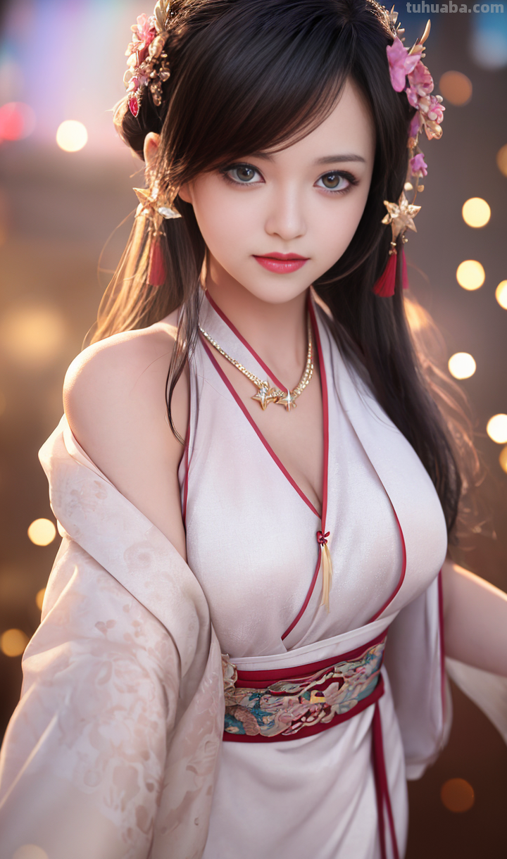人工智能绘画：中国汉服的独特服装风格，令人惊叹的艺术作品