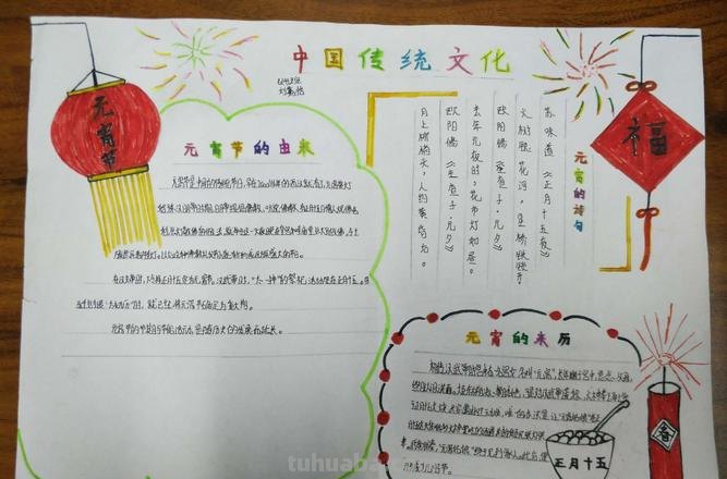 传统文化手抄报怎么写 中华传统文化的手抄报？