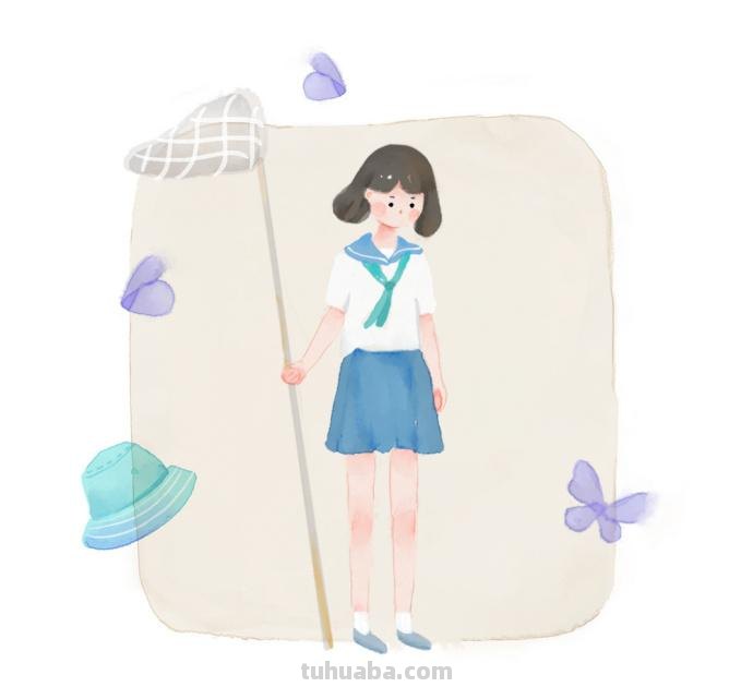 简单易画的卡通人物简笔画，想学画画的拿去练手刚刚好