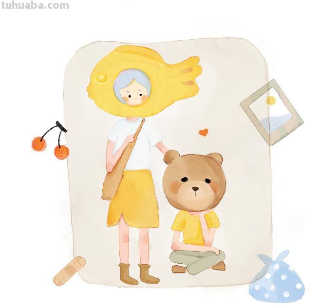 简单易画的卡通人物简笔画，想学画画的拿去练手刚刚好