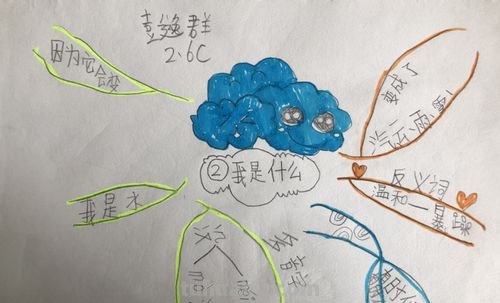 小学思维导图我是什么 二年级课文我是什么我有几种变化？