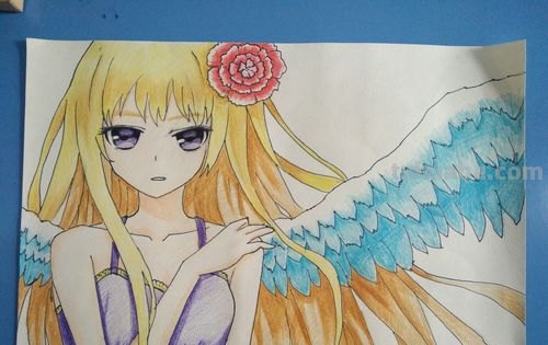 怎么画天使好看彩铅画全身 天使涂什么颜色好看？