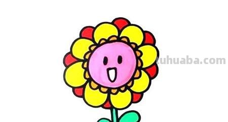 月季花怎么画简笔画 简笔画月季花的画法？
