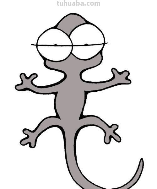 壁虎怎么画简笔画图片 如何画小壁虎的简笔画？
