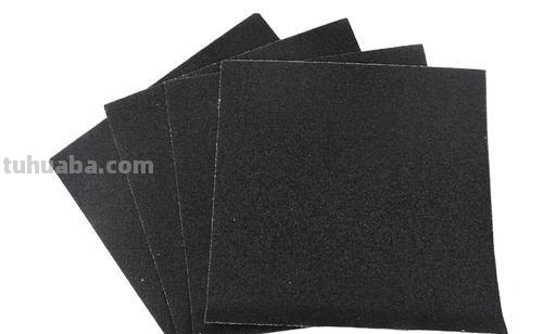 黑色彩砂及黑色彩砂纸是什么样子 