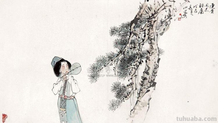 近现代著名画家李少文四十三幅经典绘画作品赏析