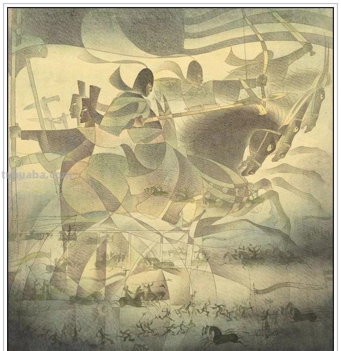 近现代著名画家李少文四十三幅经典绘画作品赏析