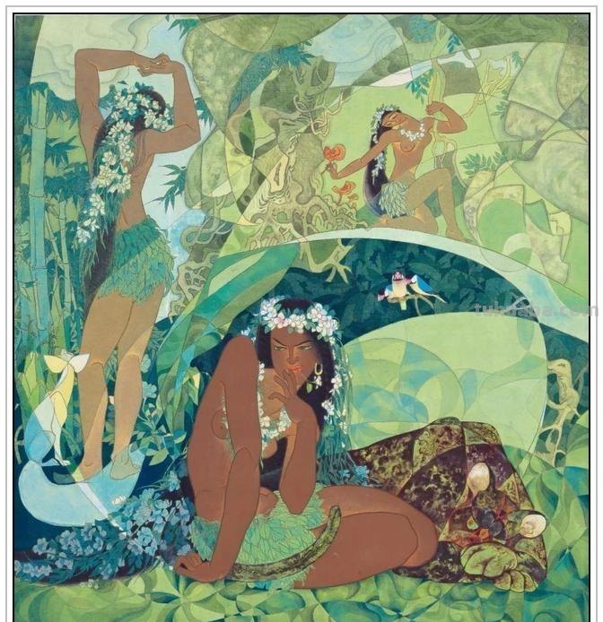 近现代著名画家李少文四十三幅经典绘画作品赏析