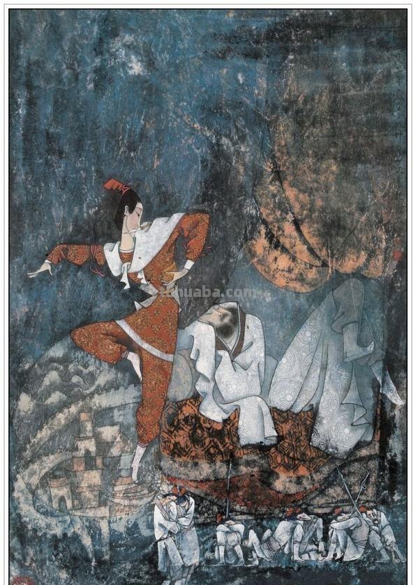 近现代著名画家李少文四十三幅经典绘画作品赏析