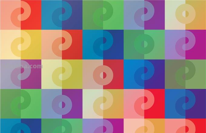 色彩视觉图及色彩视觉图片 