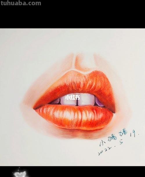 嘴巴彩铅画怎么画才好看 彩铅手绘人物教程？