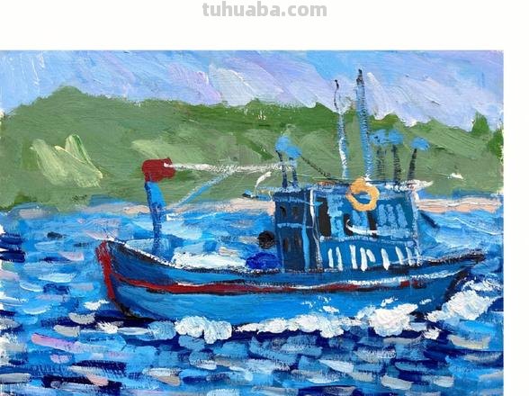 色彩风景单体船：彩虹般绚丽的海上之旅 