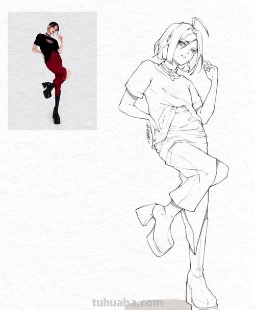 速写漫画技巧素材 速写的技巧和方法?