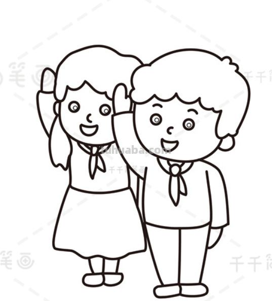 怎么画军人简笔画图片 如何简笔画一个军人？