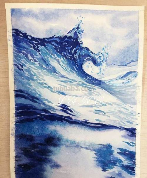 如何用色彩画海浪？色彩海浪的绘画技巧分享 