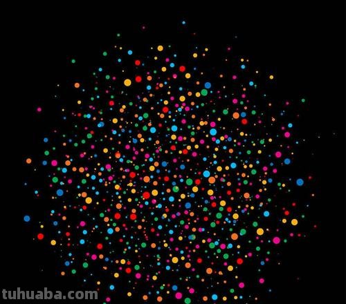 黑底色彩与黑底色彩图片大全:探索黑色的魅力
