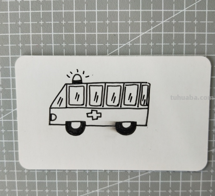 小车车简笔画来一波～拖拉机呀～小火车～