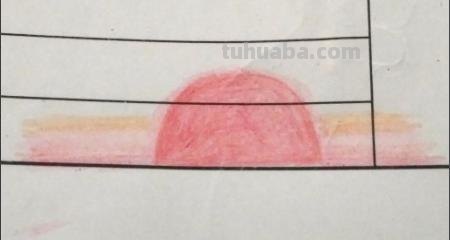 用彩铅画夕阳美景怎么画 怎么用彩铅画夕阳下的树？