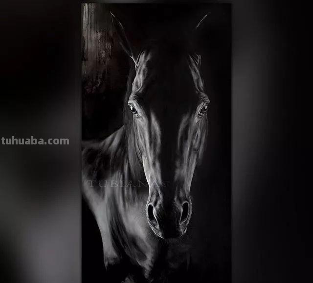 这位艺术家用彩铅画出来的马，张张都是窒息之美