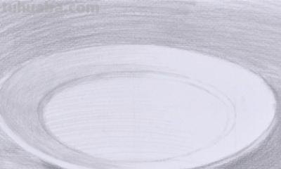 盘子怎么画简笔画图片 怎样画盘子最简单的图案？