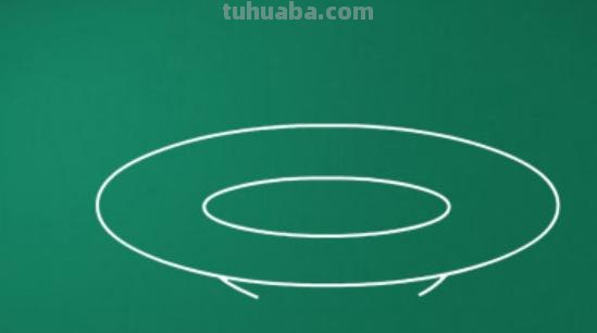 盘子怎么画简笔画图片 怎样画盘子最简单的图案？