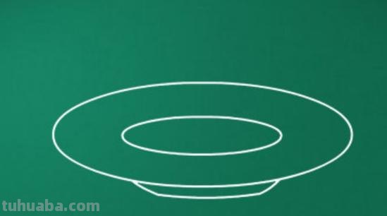 盘子怎么画简笔画图片 怎样画盘子最简单的图案？