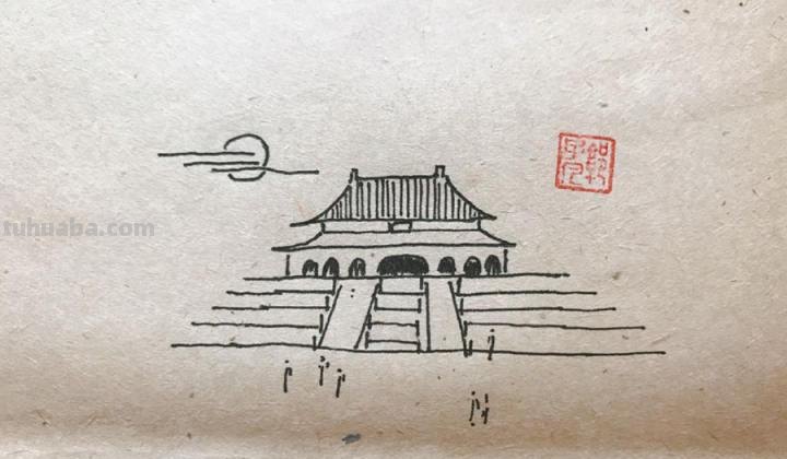 故宫怎么画简笔画图片 北京天安门简笔画？