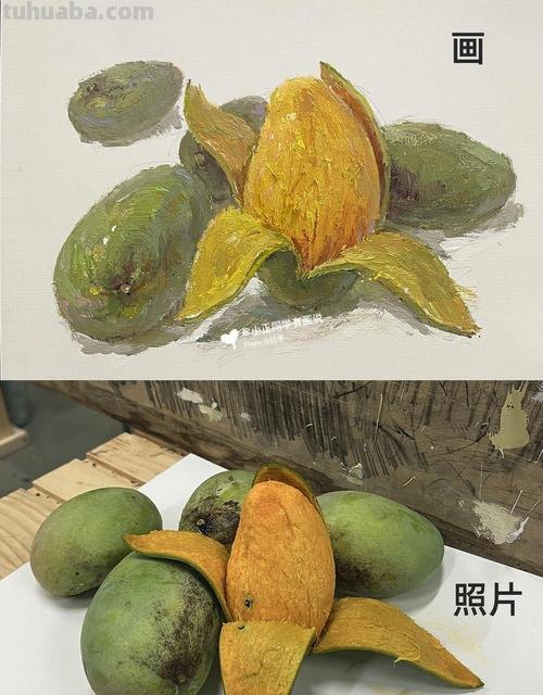 如何用色彩画出立体感的水果？ 
