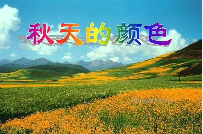 秋天的色彩：美丽如画的季节 