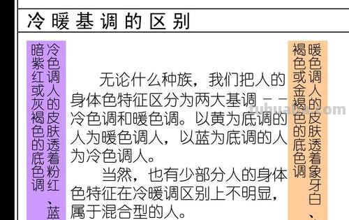 女性个人色彩诊断及其过程需要在自然光充足的环境中进行 