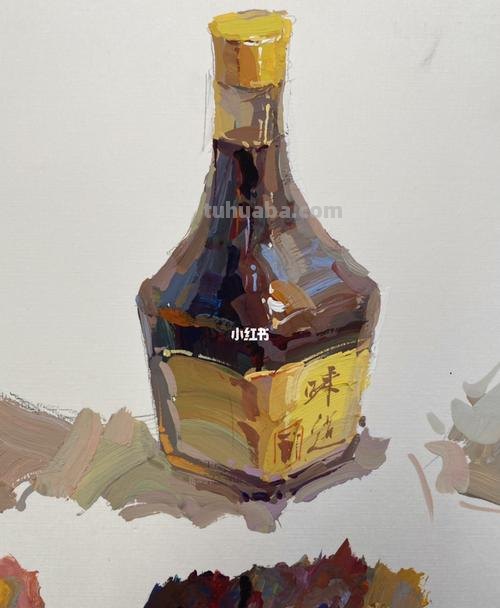 酱油瓶色彩静物：探寻色彩的魅力与静谧之美 