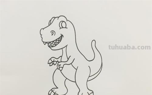 霸王龙简笔画怎么画 霸王龙怎么画？
