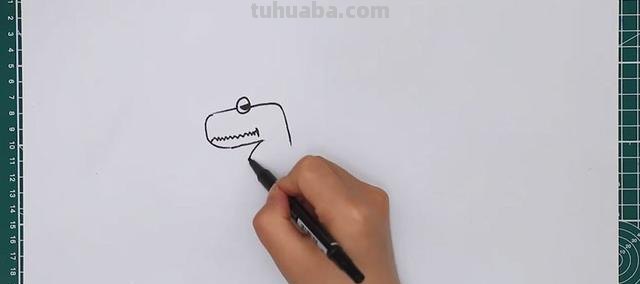 霸王龙简笔画怎么画 霸王龙怎么画？