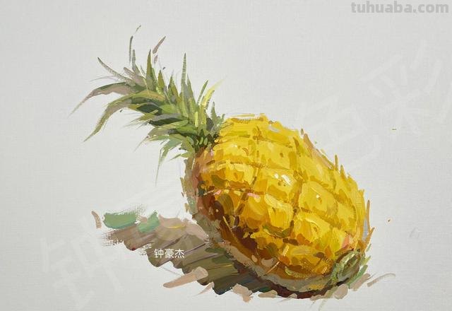 【精彩绘画】单个水果色彩静物图片大全，美轮美奂的果实盛宴！ 
