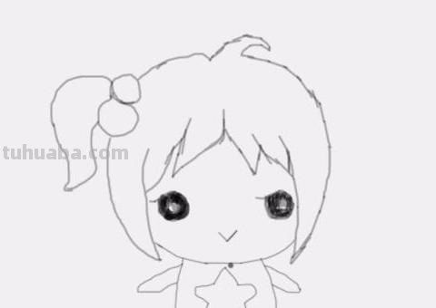 美人鱼简笔画怎么画 简笔画美人鱼的画法？