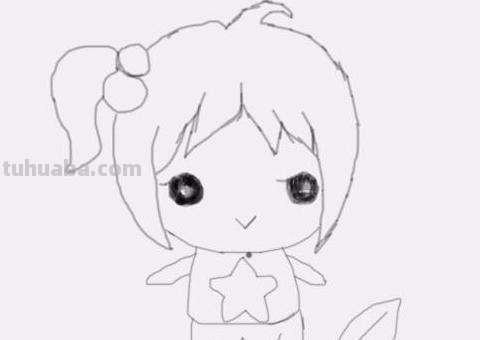 美人鱼简笔画怎么画 简笔画美人鱼的画法？